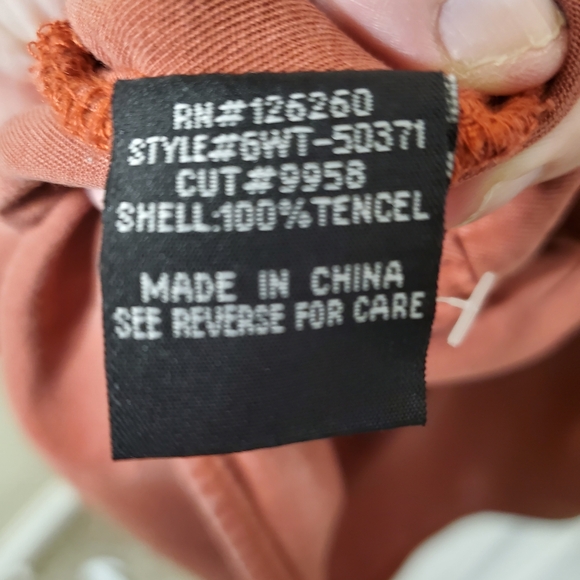 Velvet Heart Terracotta Sleeveless Dress Used Excellent Condition - Picture 5 of 6